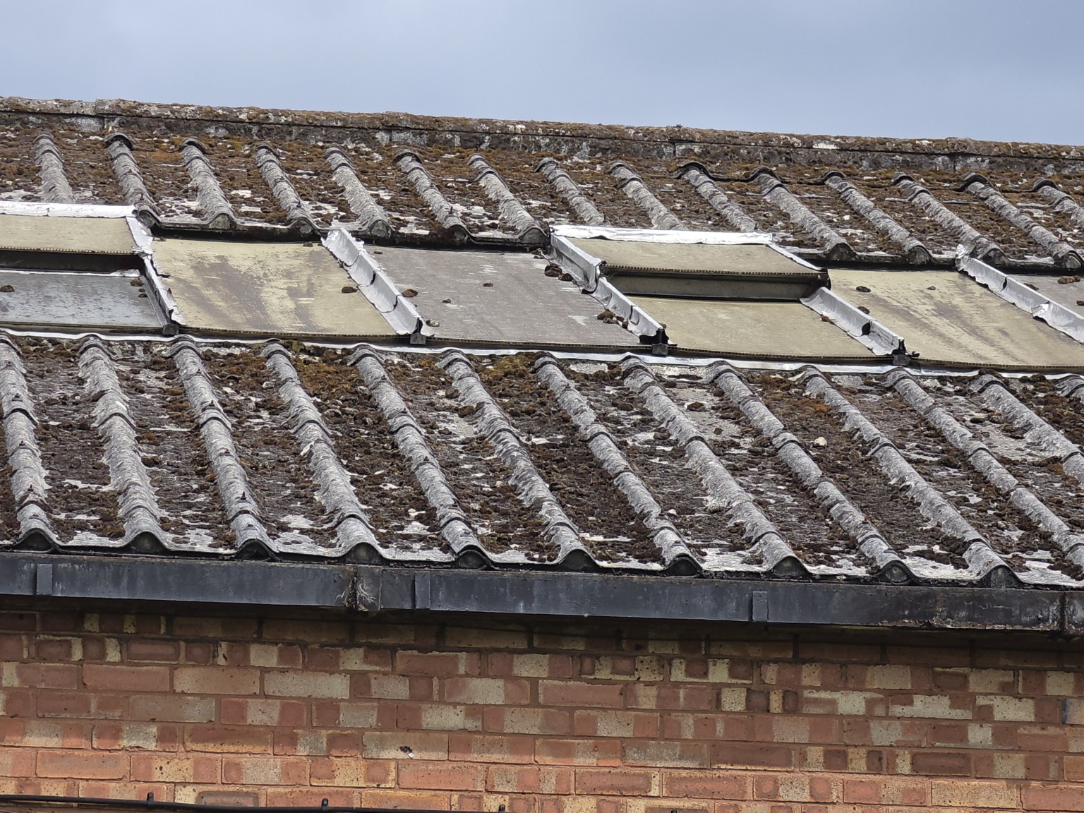 Trafford Tile profiled asbestos-cement roofing